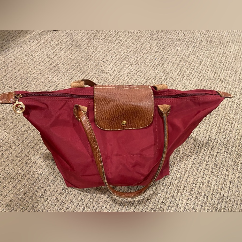Longchamp le pilage nylon tote